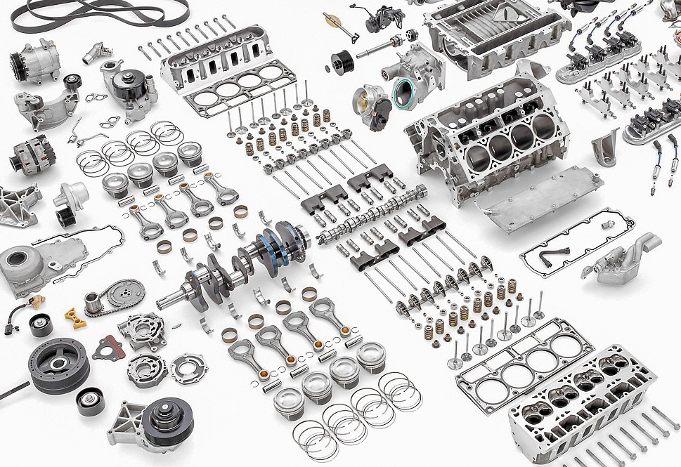 Exploded Engine Diagram